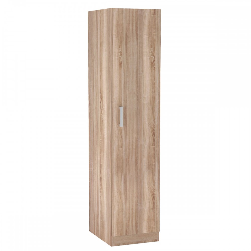 Ντουλάπα “TOP 1” μονόφυλλη σε χρώμα σονόμα 40x52x180