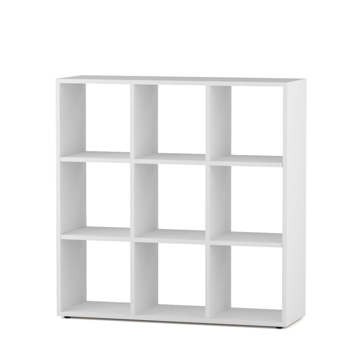 Βιβλιοθήκη “BEN SHELF” σε χρώμα λευκό (3×3) 90x30x93