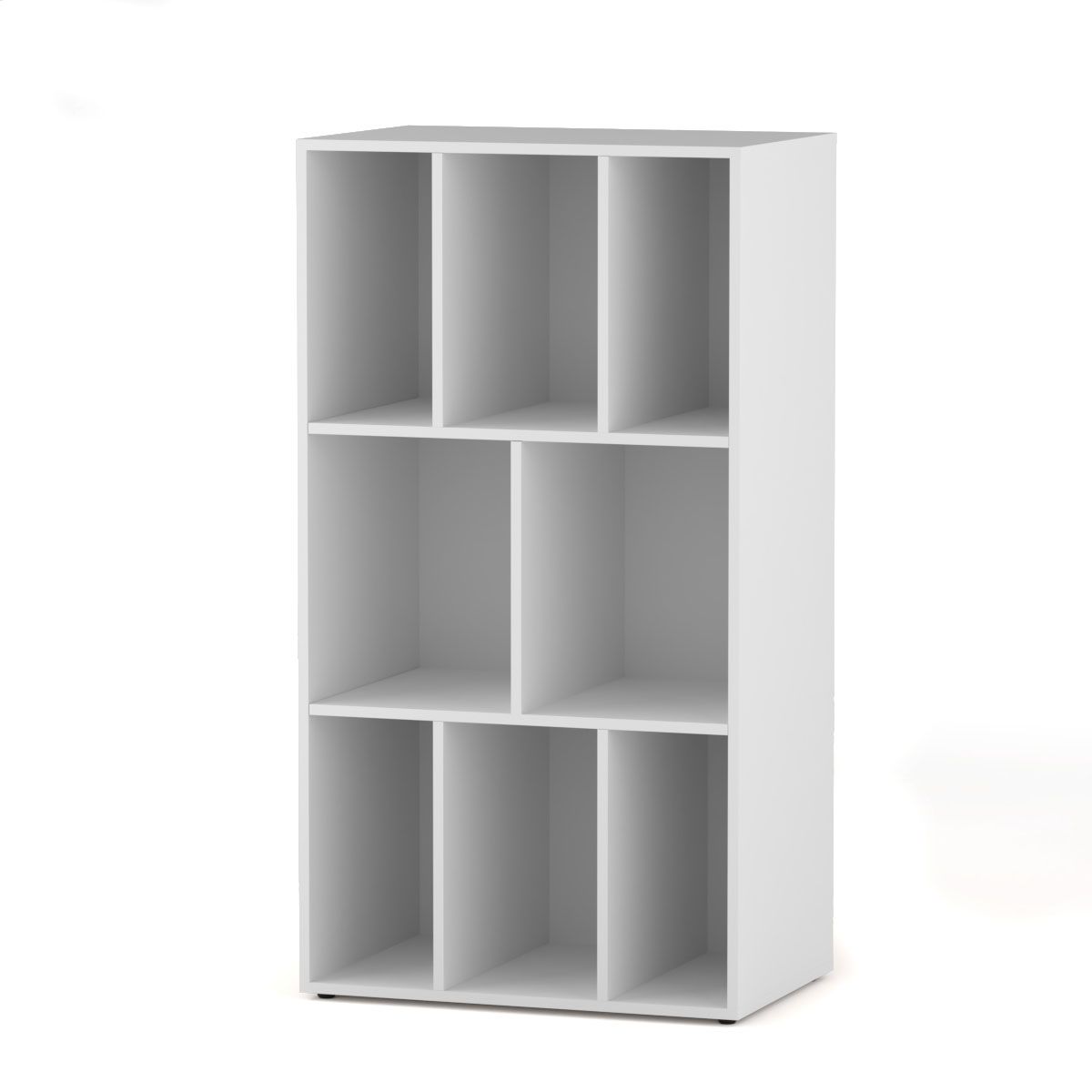 Βιβλιοθήκη “RIKO A” σε χρώμα λευκό 60x40x114