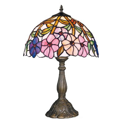 Φωτιστικό επιτραπέζιο «TIFFANY» πολύχρωμο 31×46