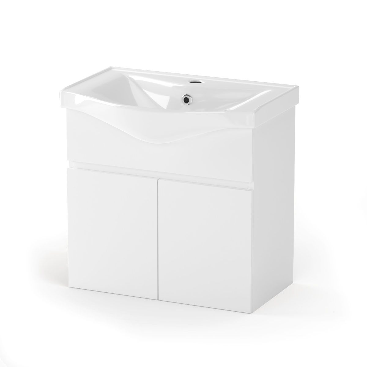 Έπιπλο μπάνιου “BIANCA” σε λευκό χρώμα 65x45x62