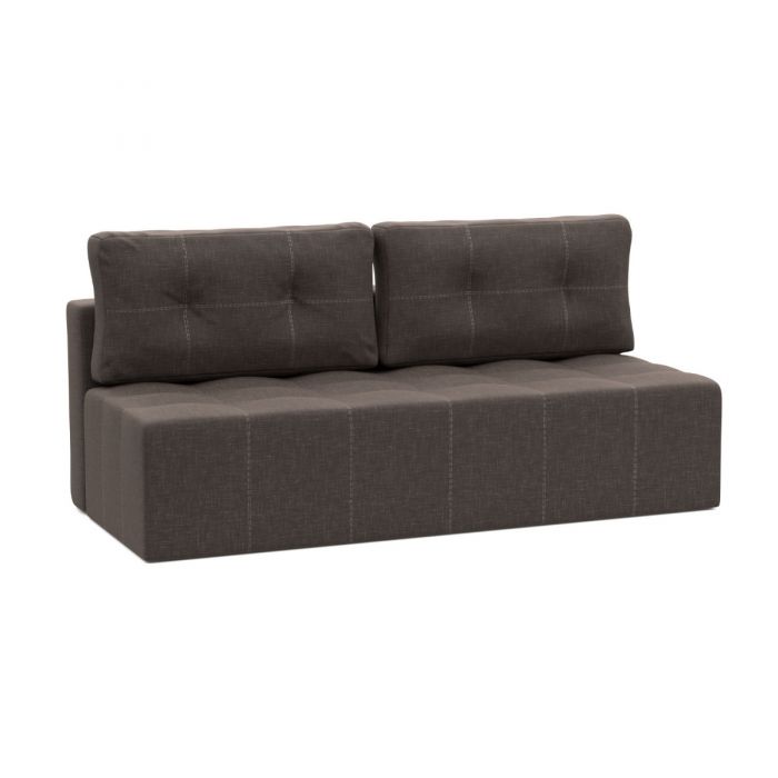 Καναπές κρεβάτι τριθέσιος "MALTA" με αποθηκευτικό χώρο σε χρώμα καφέ 200x90x70