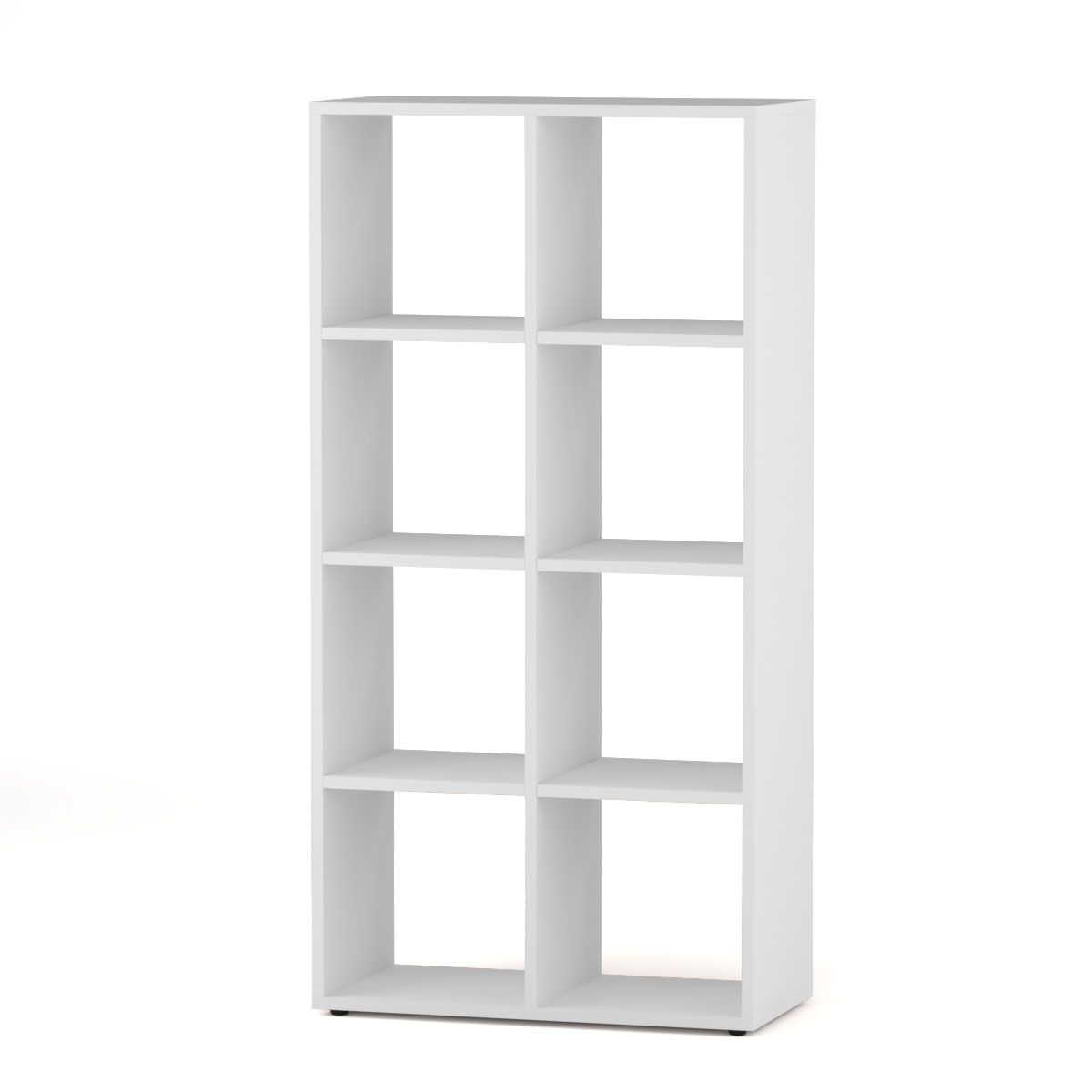 Βιβλιοθήκη “BEN SHELF” σε λευκό χρώμα 61x30x123