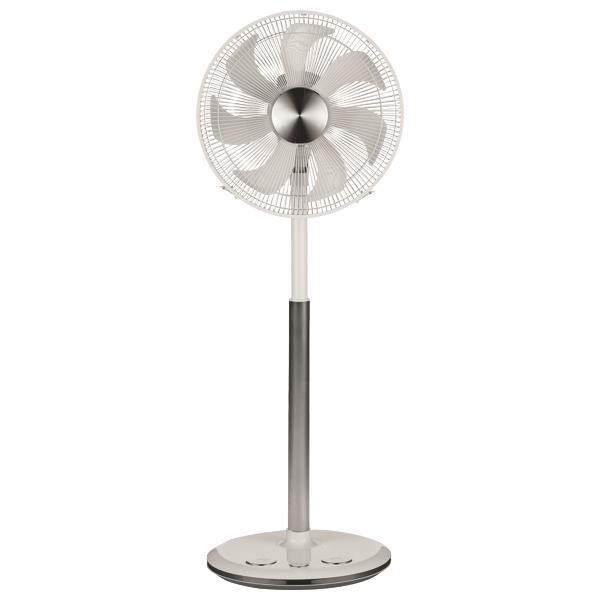 Ανεμιστήρας με ορθοστάτη σε χρώμα λευκό Φ40 30W