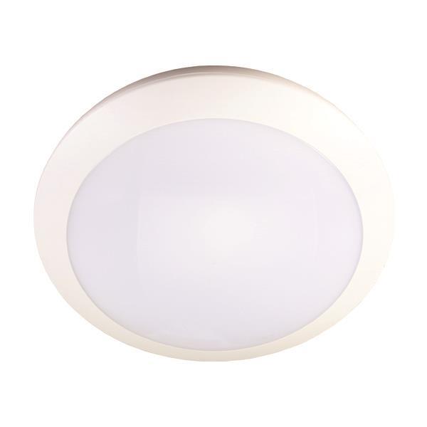 Πλαφονιέρα από πλαστικό σε λευκό χρώμα LED 16W 4000Κ 220-240V 52951