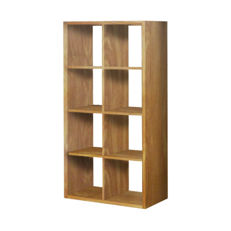 Βιβλιοθήκη σε χρώμα ανιγκρέ 75x35x145