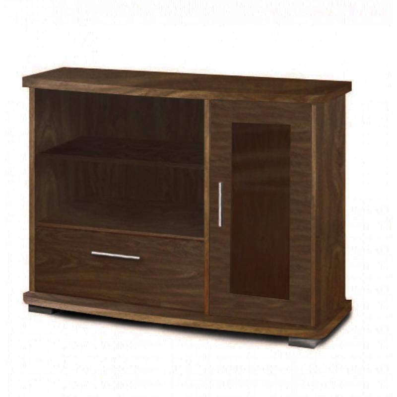 Έπιπλο τηλεόρασης σε χρώμα καρυδί 90x42x70