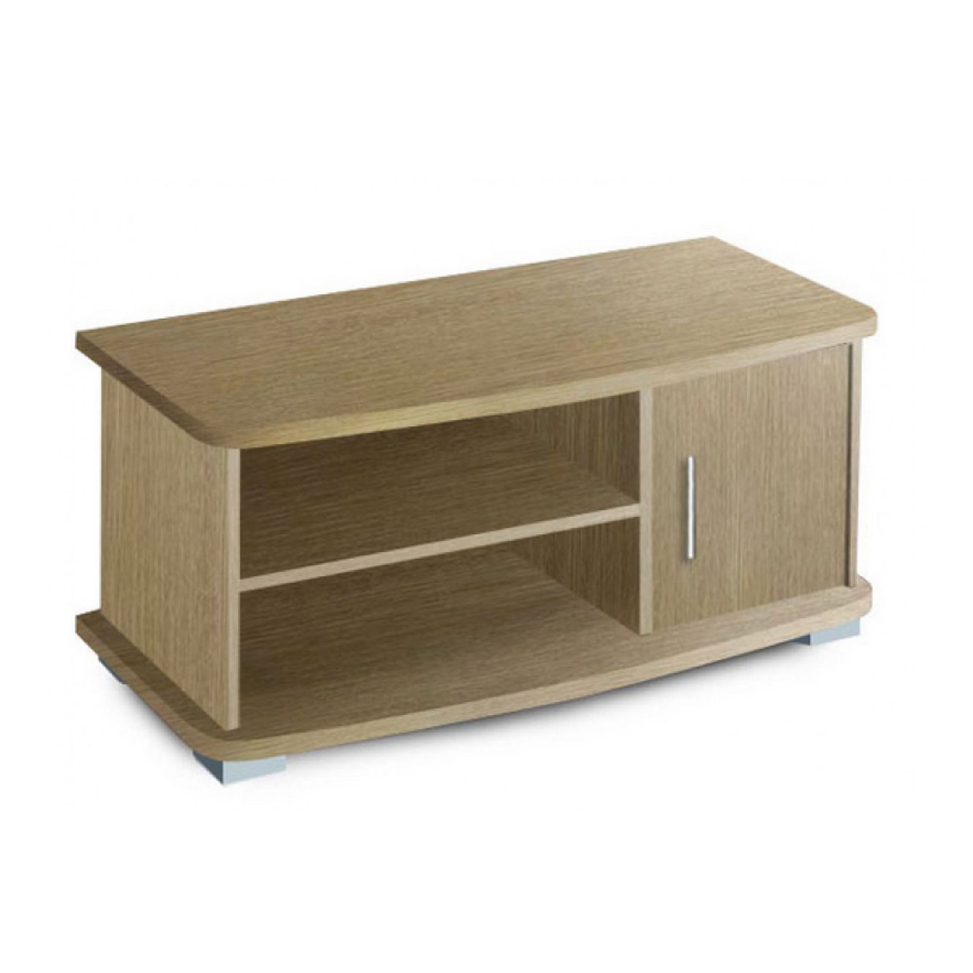 Έπιπλο τηλεόρασης σε χρώμα δρυς 90x42x45