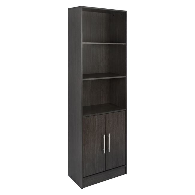 Βιβλιοθήκη γραφείου σε χρώμα zerbano 60x30x180
