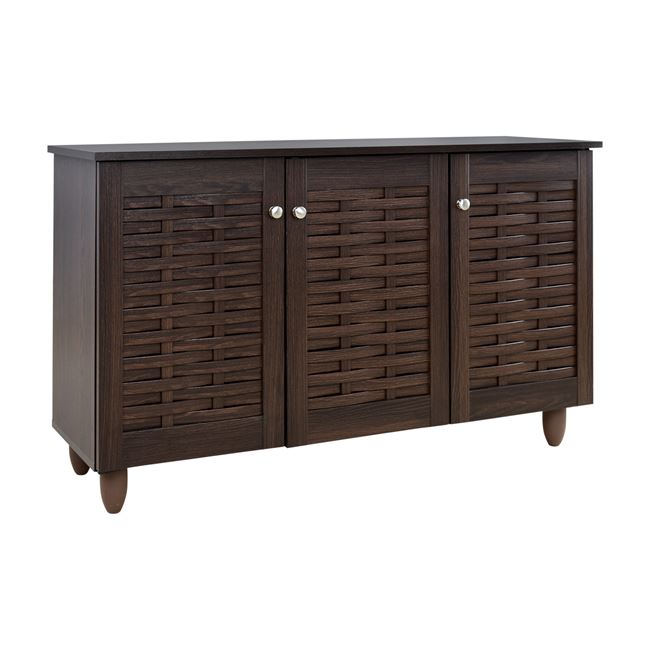 Παπουτσοθήκη-ντουλάπι σε χρώμα βέγγε 114x34x68