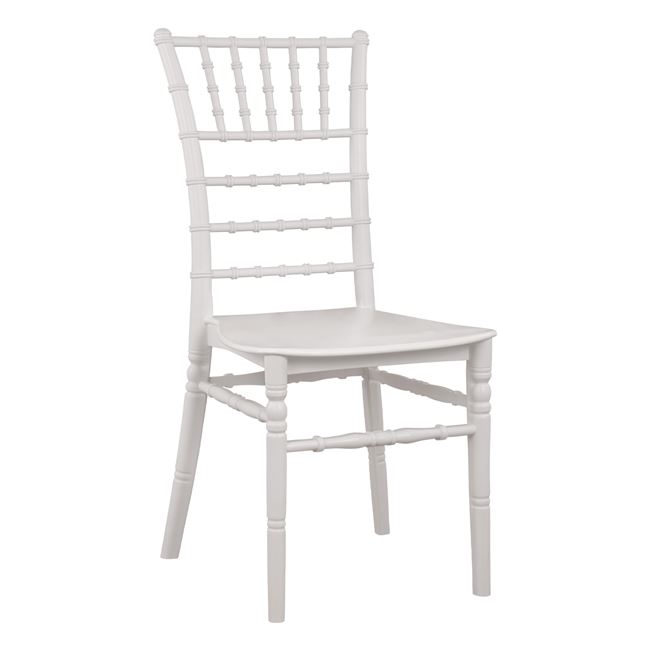 Καρέκλα “CATERING TIFFANY” από PP σε χρώμα λευκό 40x49x90