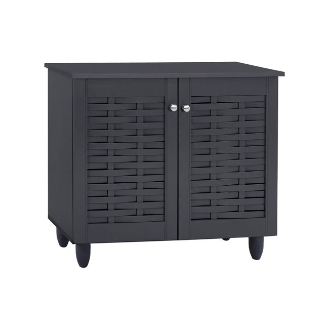 Παπουτσοθήκη-ντουλάπι σε χρώμα γκρι 77x34x67,5