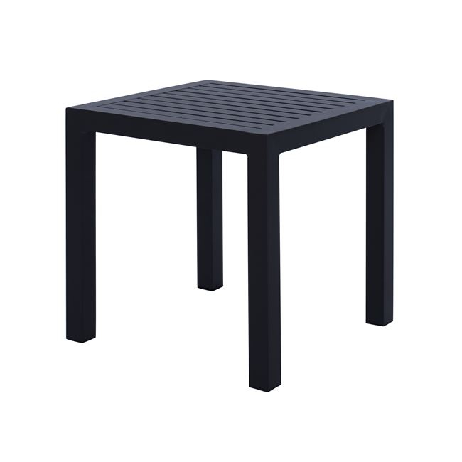 Τραπέζι αλουμινίου σε γκρι χρώμα 45x45x45,5