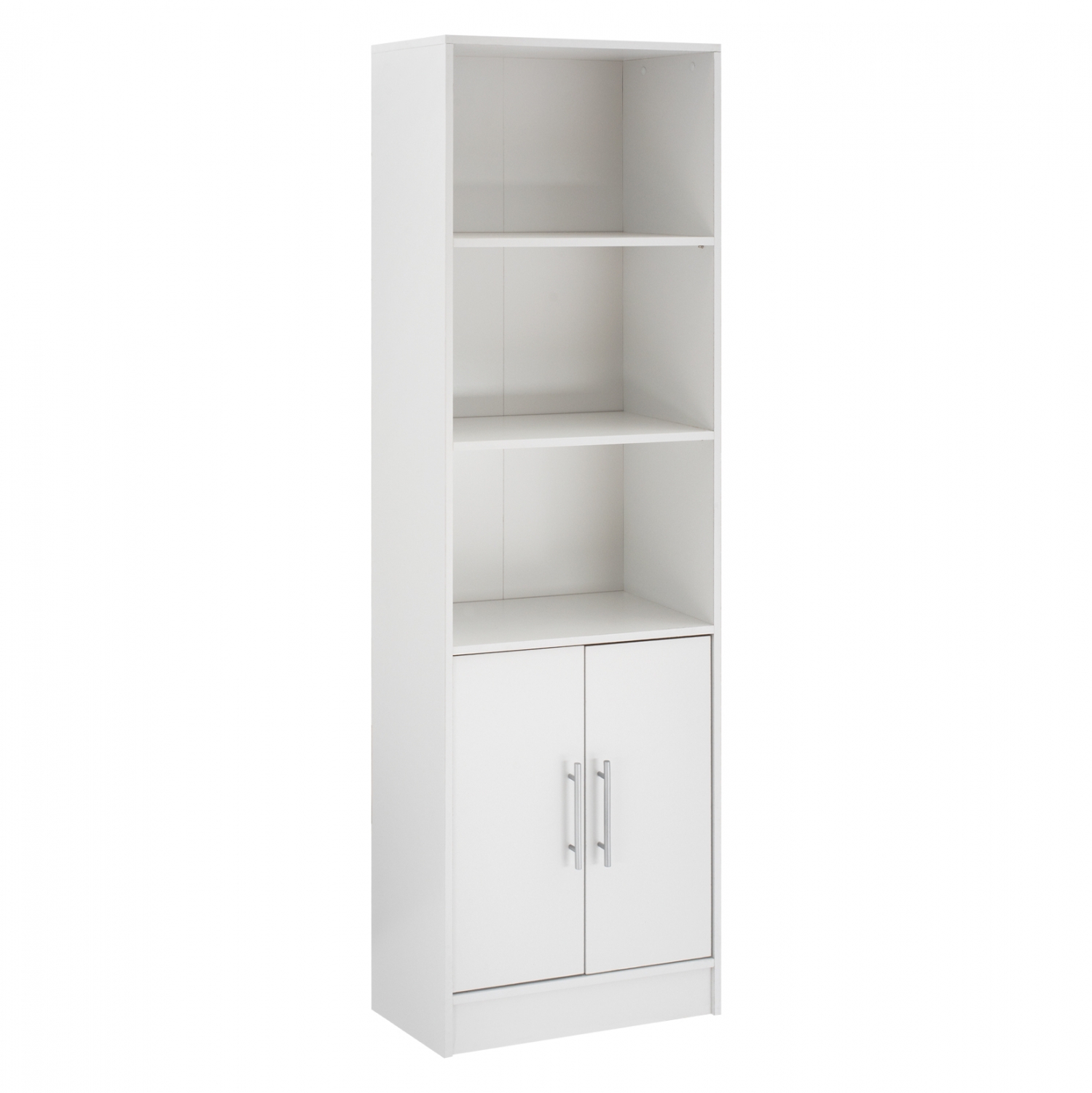 Βιβλιοθήκη “ENSLEY” σε χρώμα λευκό 60x30x180