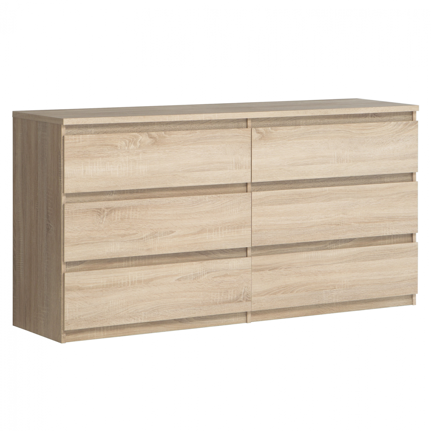 Συρταριερα “BRANCO” σε sonoma χρώμα 154×42,2×79,9
