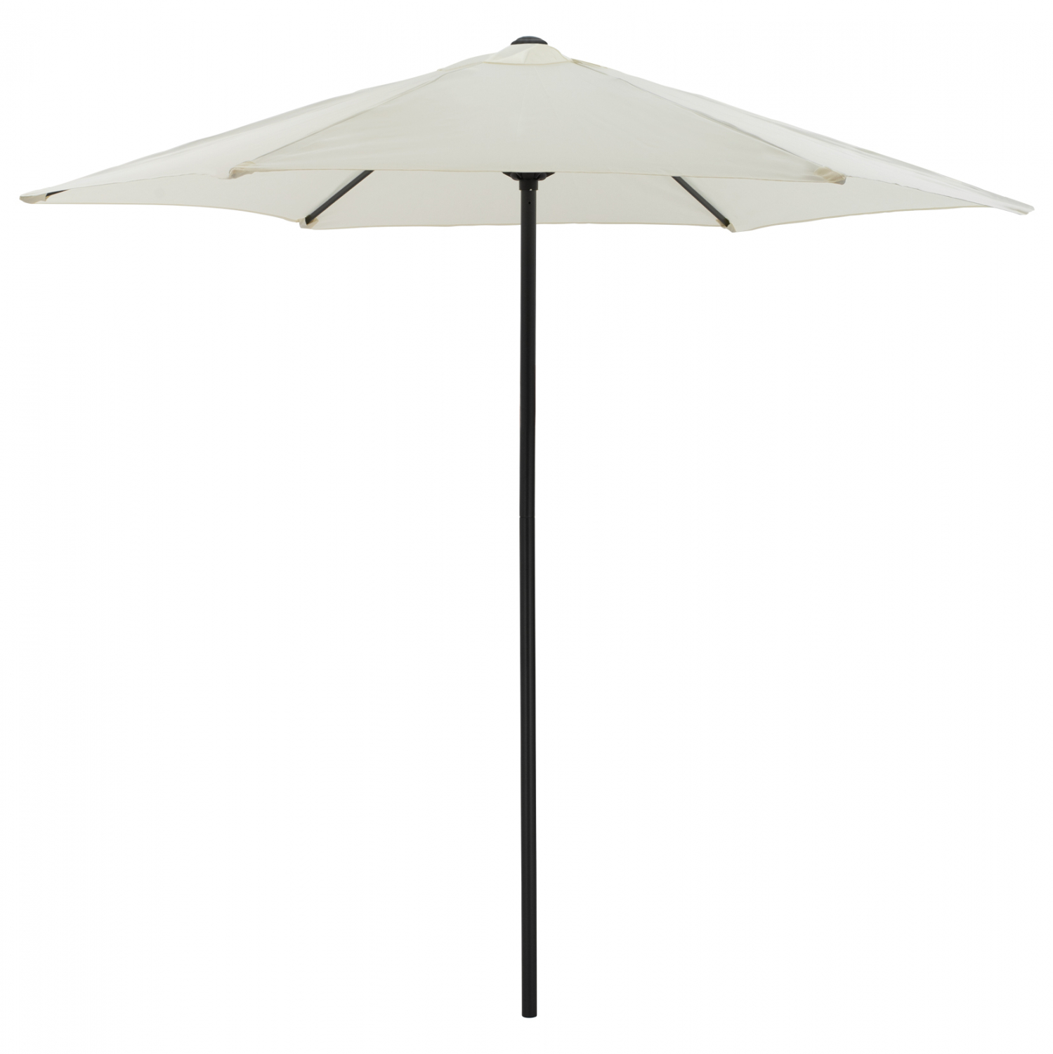 Ομπρέλα “KACEN” από αλουμίνιο/ύφασμα σε γκρι/μπεζ χρώμα Φ250×236