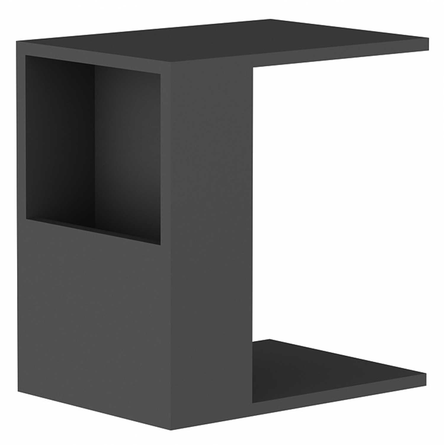 Τραπέζι βοηθητικό σε ανθρακί χρώμα 40x30x50