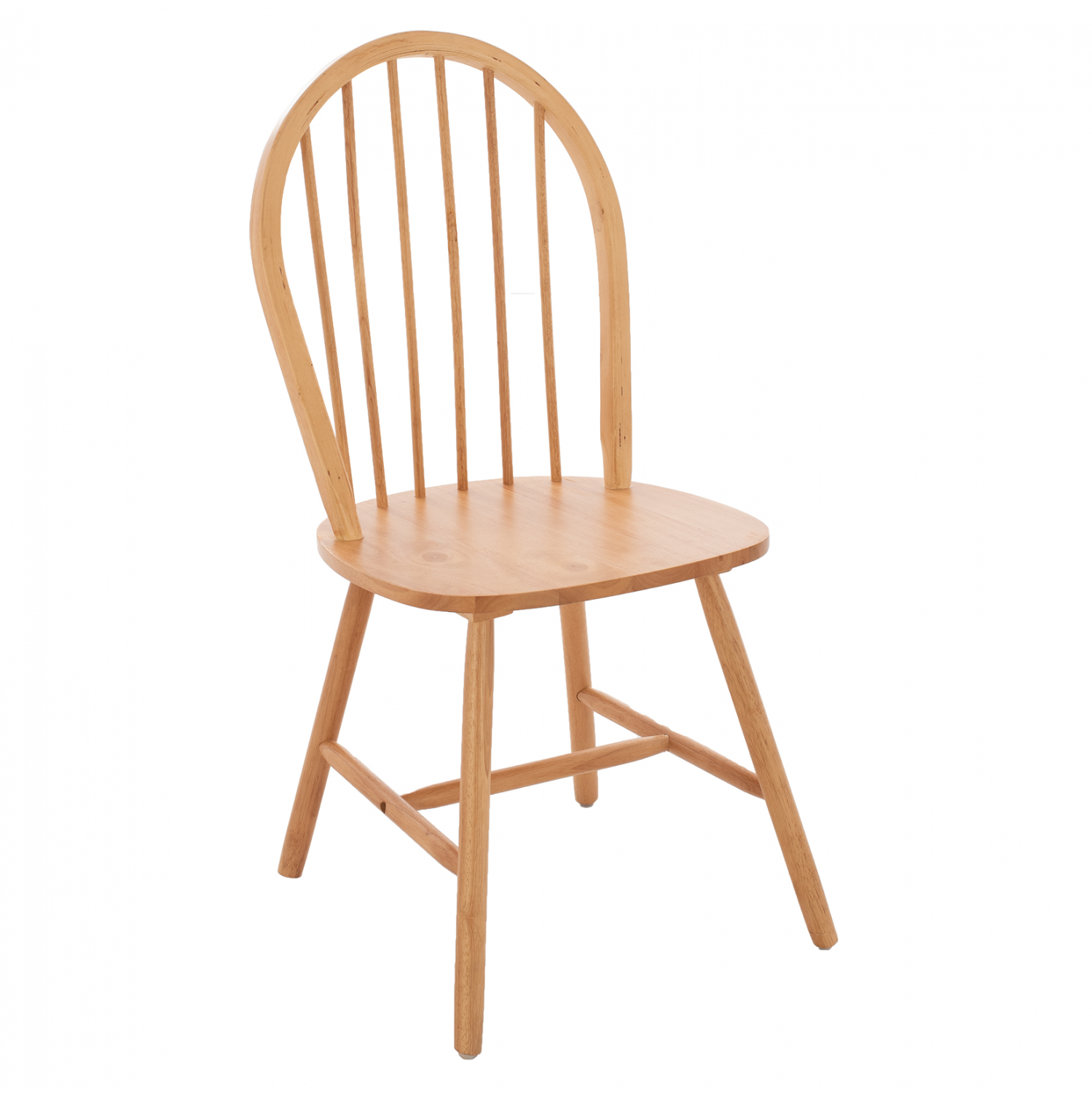 Καρέκλα “ZAYLEE” από ξύλο σε φυσικό χρώμα 48x45x93