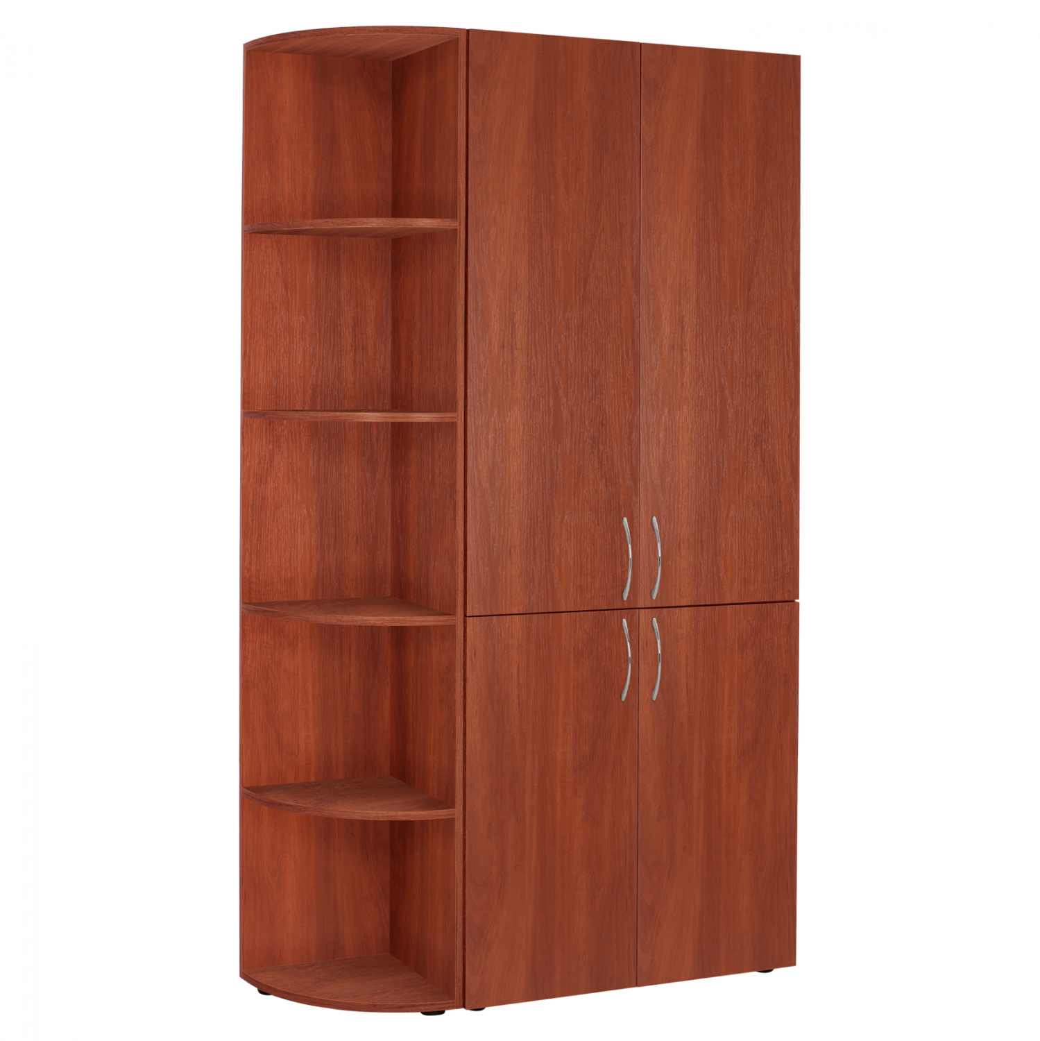 Βιβλιοθήκη γραφείου “DEVON” σε χρώμα apple wood 105x37x182