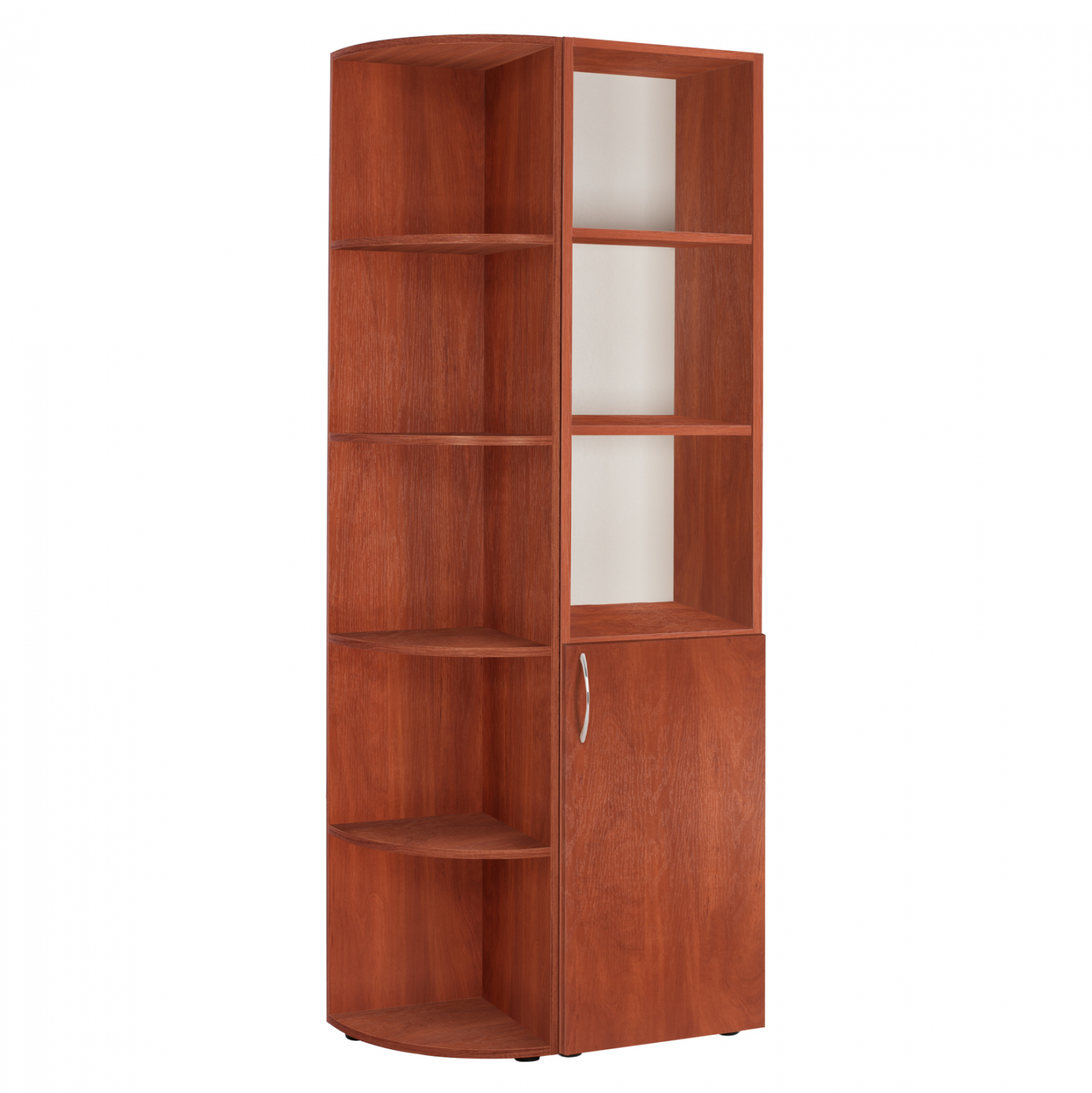 Βιβλιοθήκη γραφείου “DEVON” σε χρώμα apple wood 70x37x182
