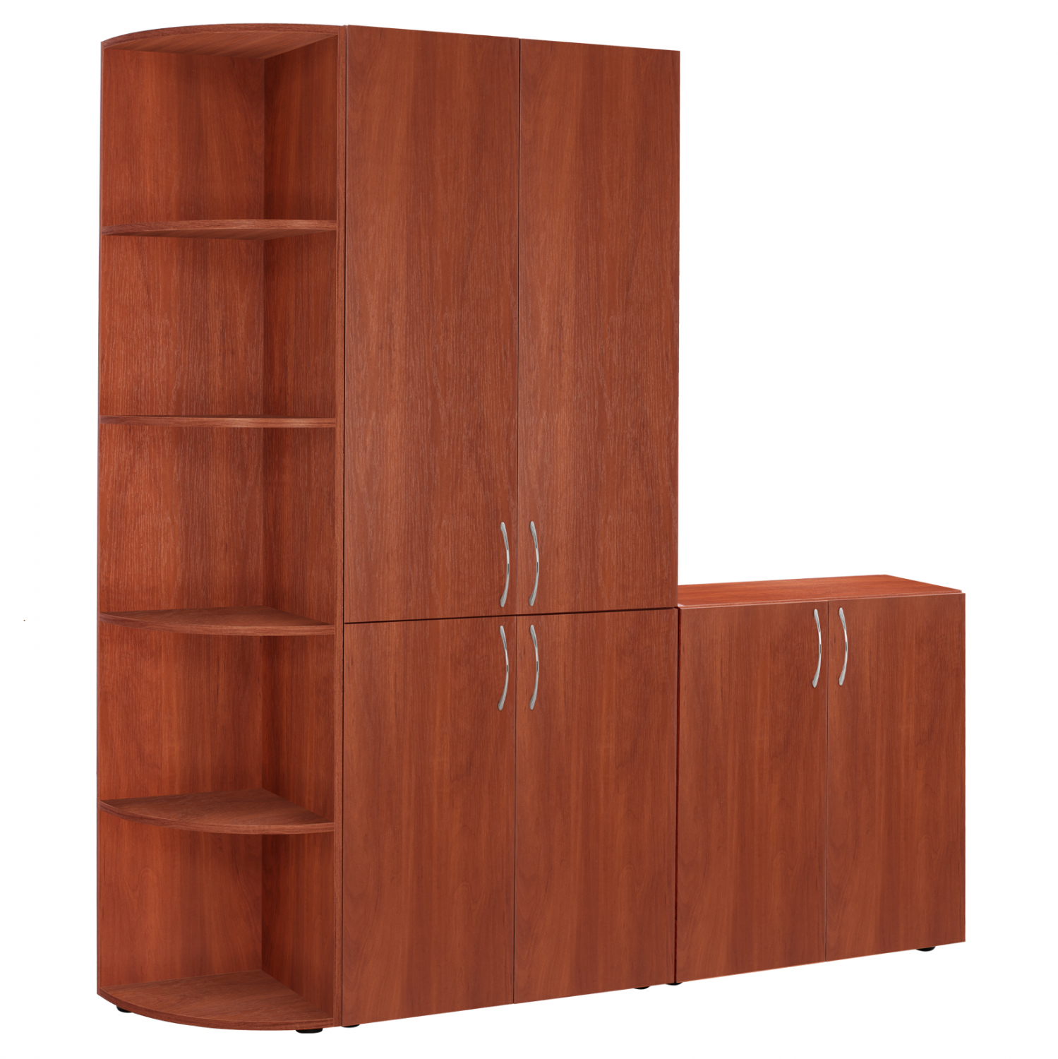 Βιβλιοθήκη γραφείου “DEVON” σε χρώμα apple wood 176x37x182