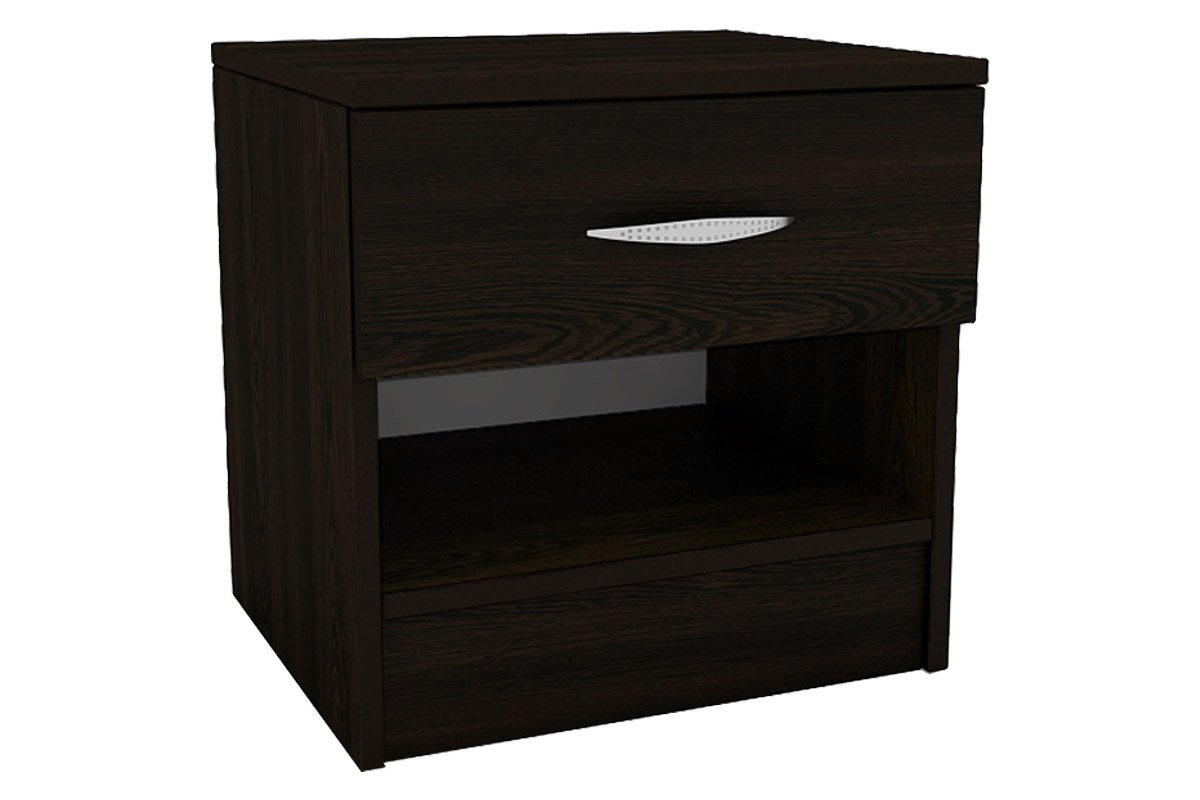 Κομοδίνο “DECO 112” με ένα συρτάρι χρώμα βέγγε 40×35,5×41