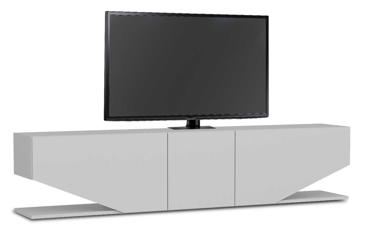 Έπιπλο τηλεόρασης σε χρώμα λευκό 180x30x40