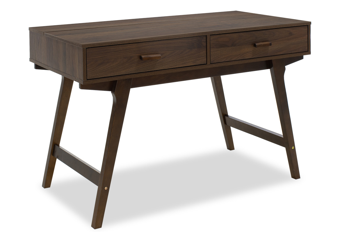 Γραφείο-κονσόλα «NOOK» σε χρώμα Columbia καρυδί 120x60x76
