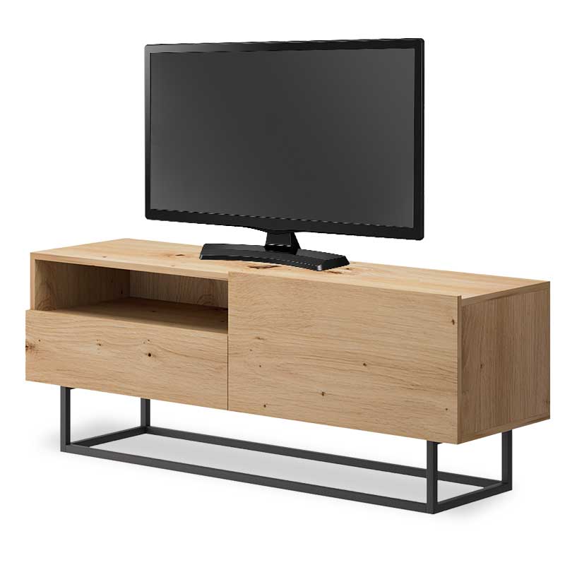 Έπιπλο τηλεόρασης “ENJOY”σε χρώμα φυσικό 120x37x47