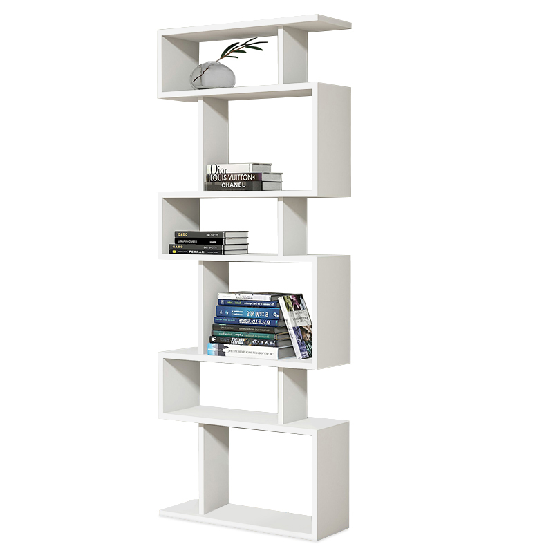 Βιβλιοθήκη «TABLERO» σε χρώμα λευκό 60x20x157