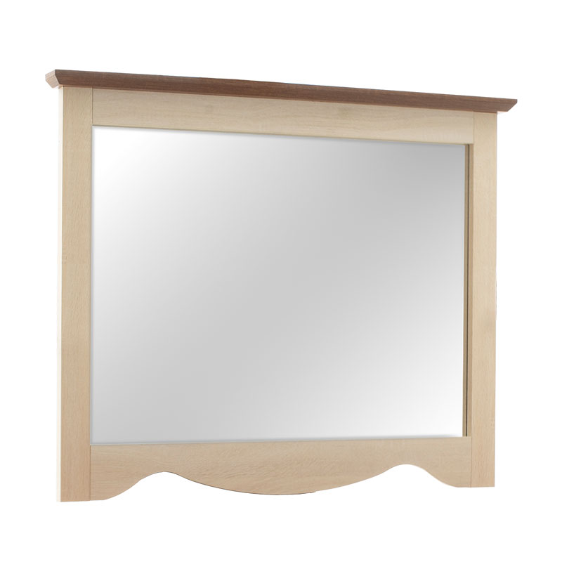 Καθρέπτης “LORAN” χρώμα light oak-καρυδί 94×5,5×73,5