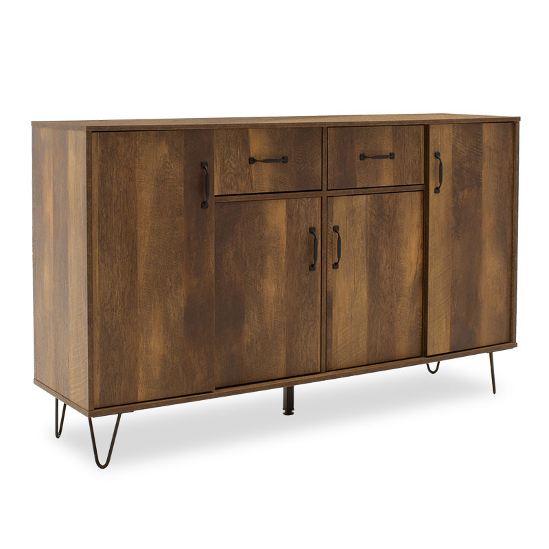 Μπουφές «ARDEL» σε χρώμα σκούρο antique pallet 148,5x41x90