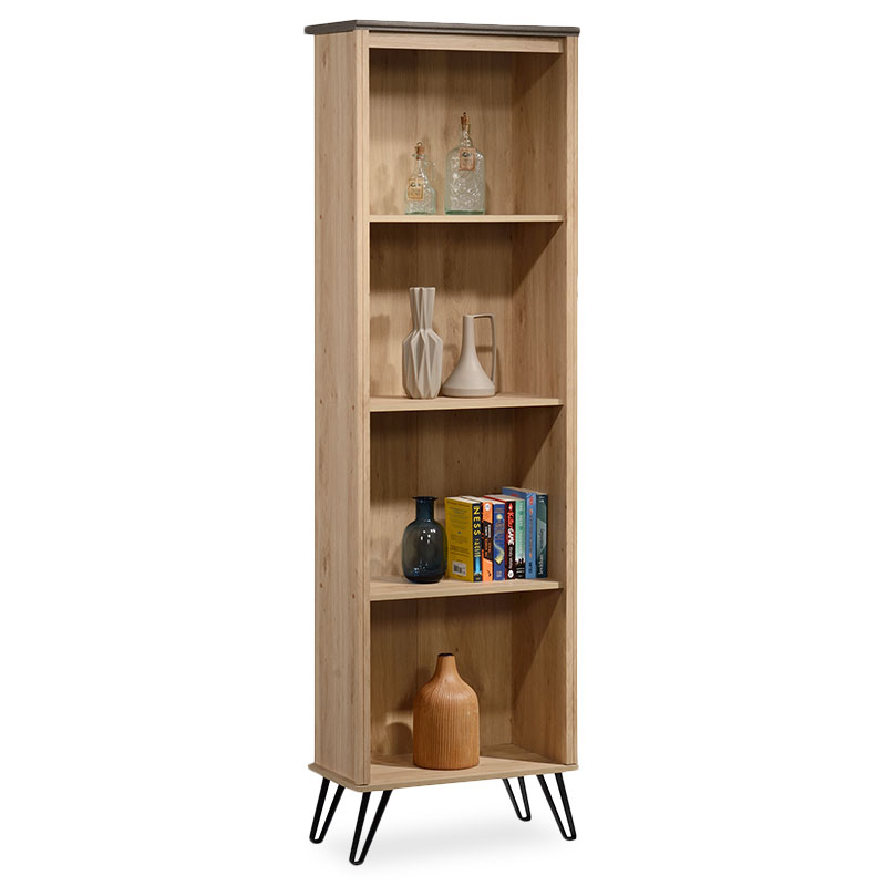 Βιβλιοθήκη «BRUNO» σε χρώμα viscount-toro 60×33,5×202,5