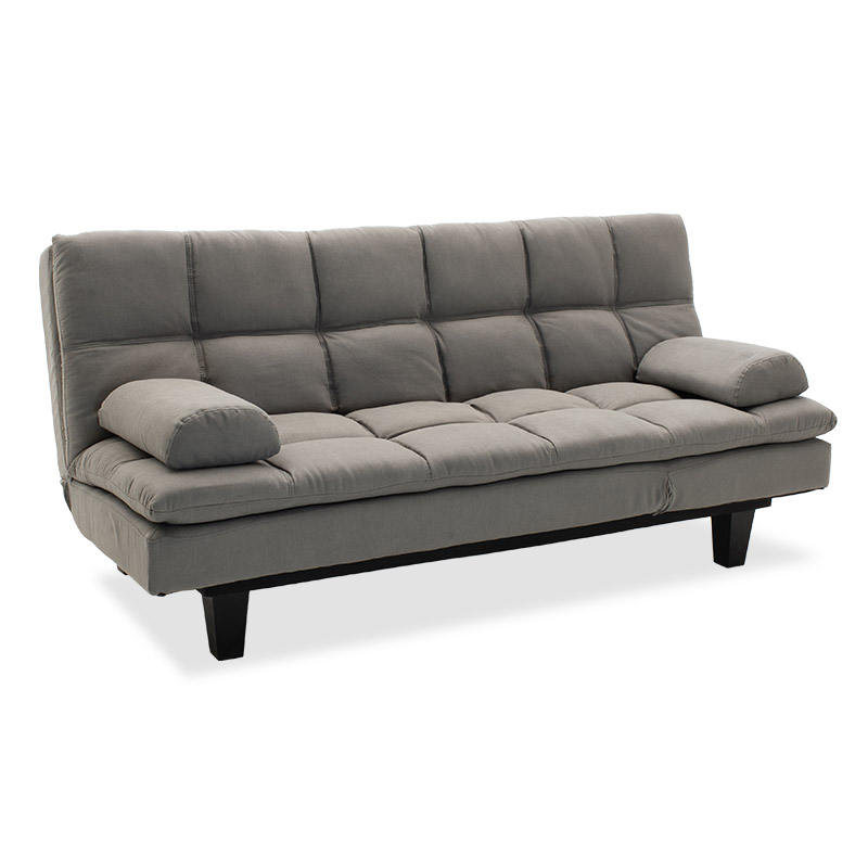 Καναπές-κρεβάτι "LINCOLN" υφασμάτινος σε χρώμα γκρι 180x86x85