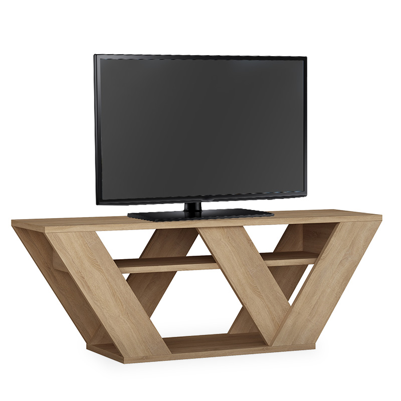 Έπιπλο τηλεόρασης “PIPRALLA” σε χρώμα φυσικό 110x40x30