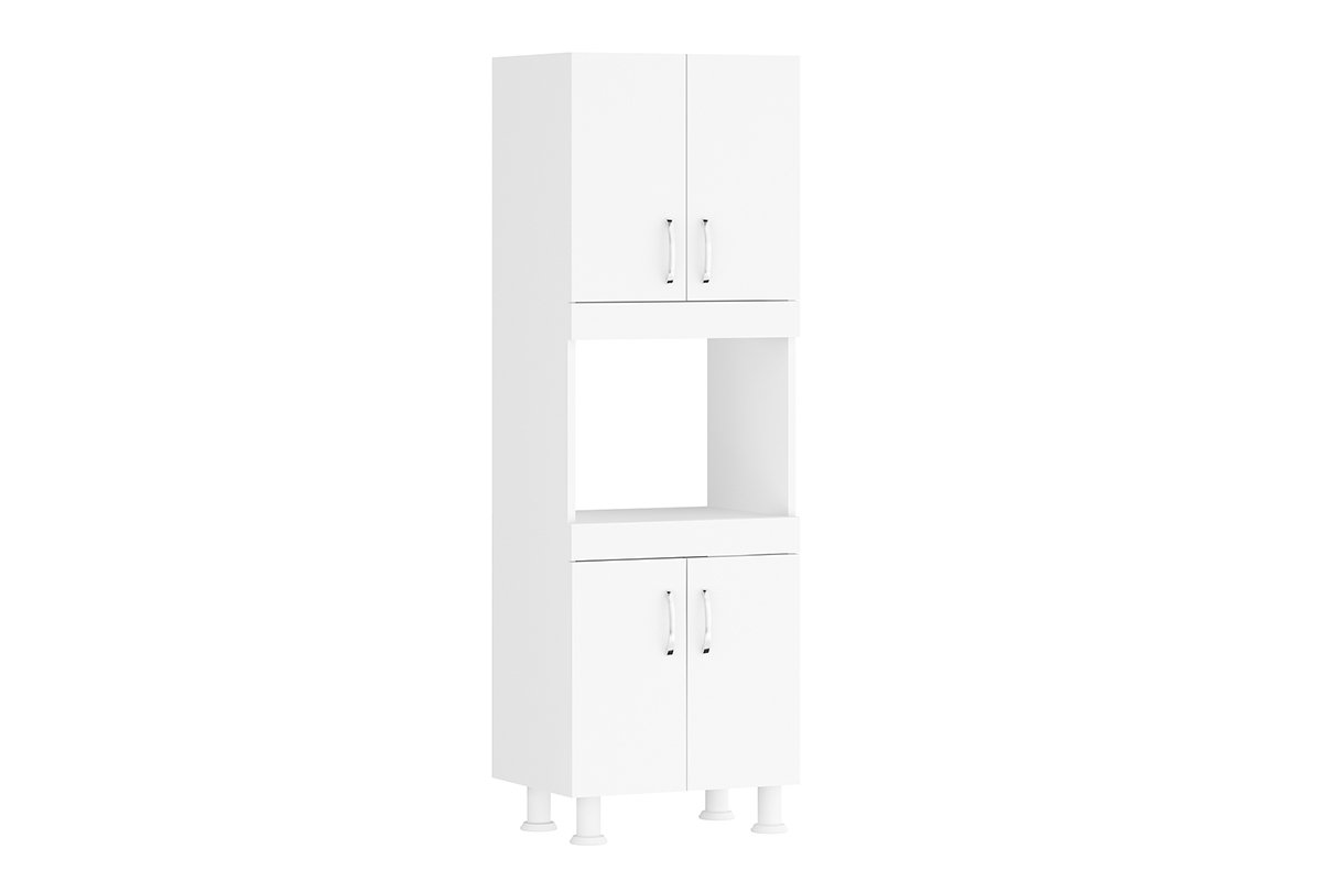 Ντουλάπα κουζίνας “ALYA” σε λευκό χρώμα 59×37,5×160