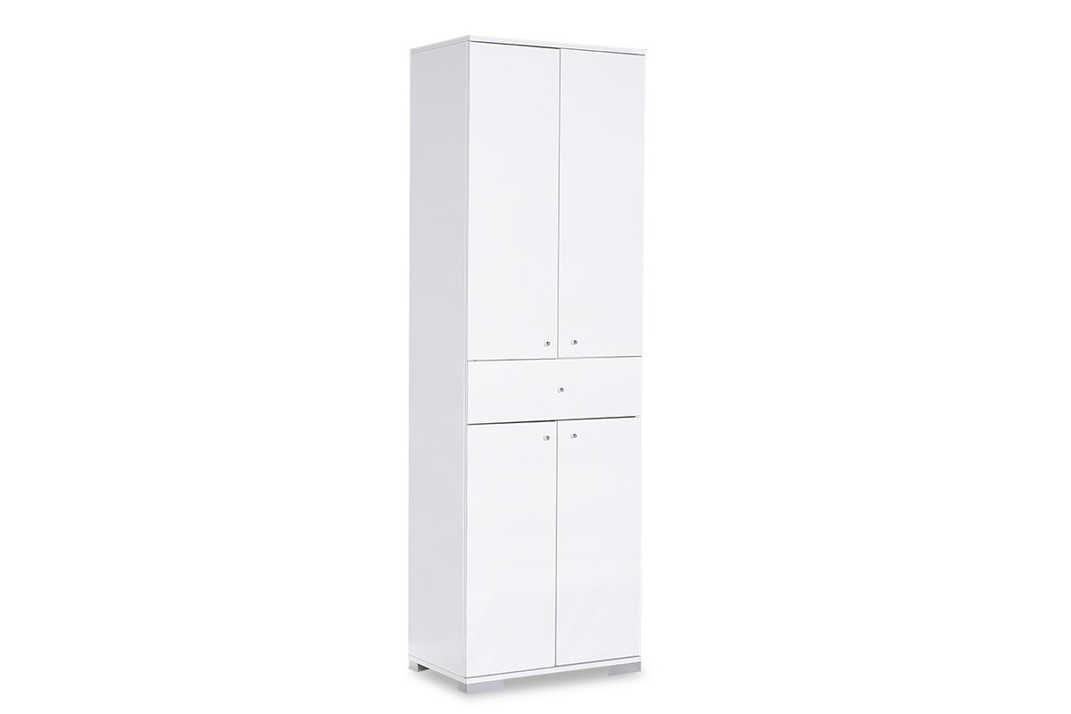 Ντουλάπα “CHAD” σε λευκό χρώμα 60x40x187
