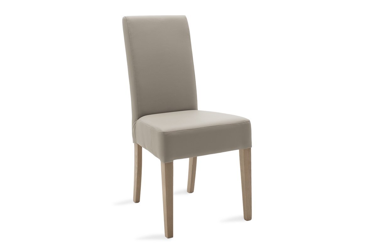Καρέκλα “DITTA” από ξύλο/μασίφ σε sonoma/γκρι χρώμα 45x58x96