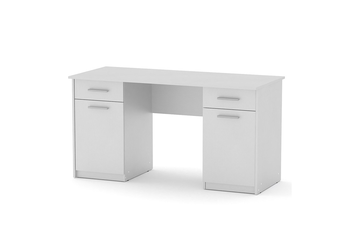 Γραφείο εργασίας “VARDON” σε λευκό χρώμα 140x60x73.5
