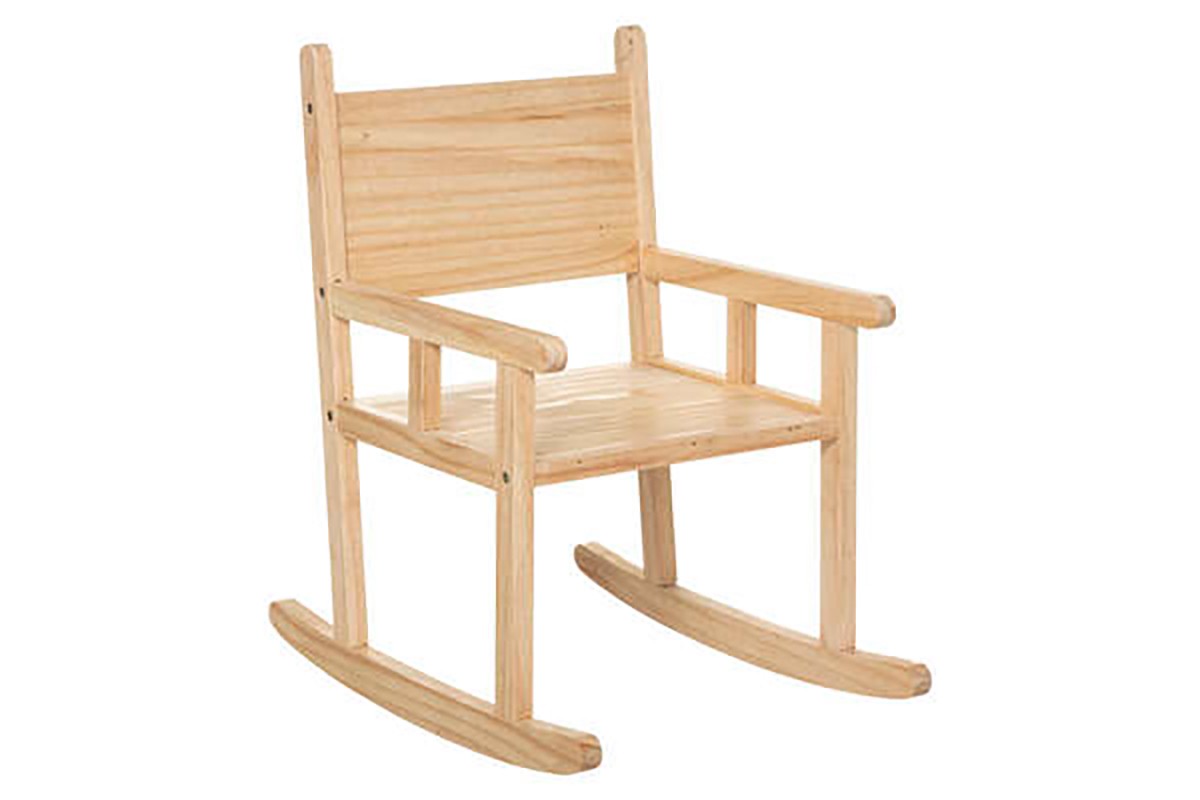 Πολυθρόνα “ELEANOR” παιδική από ξύλο σε φυσικό χρώμα 54×36.5×59.5