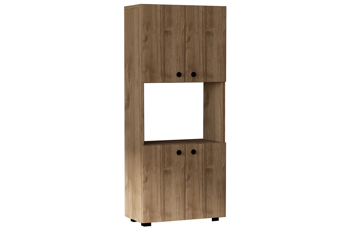 Ντουλάπα κουζίνας “KITH” σε καρυδί χρώμα 60×31.5×140