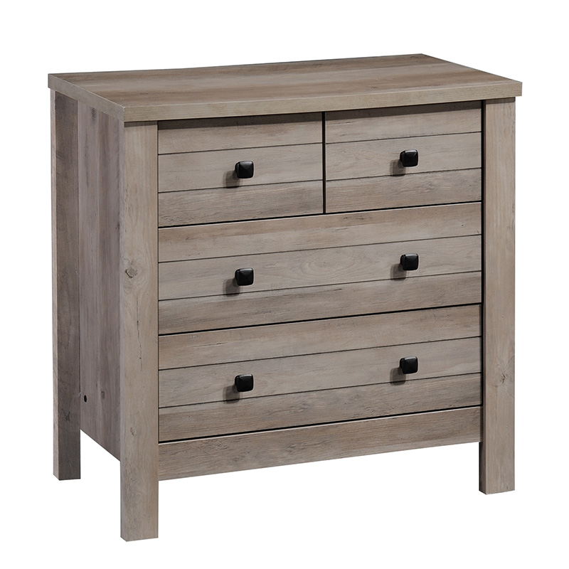 Συρταριέρα “TARA” με 4 συρτάρια σε χρώμα rustic oak 72.5×39.5×74
