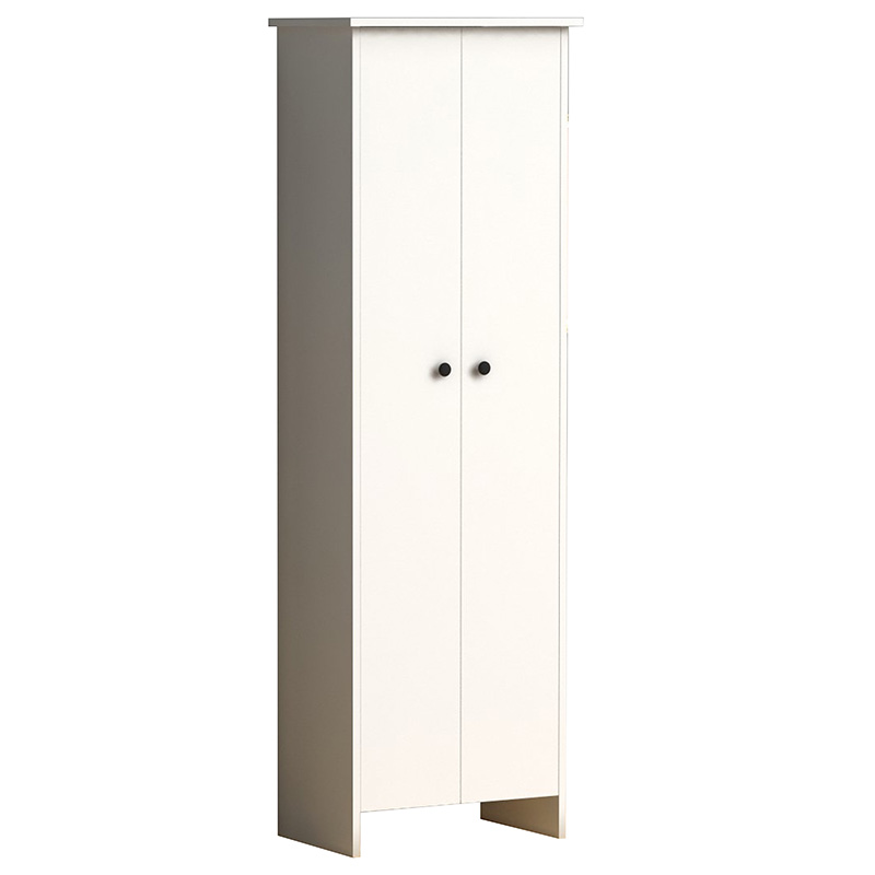 Παπουτσοθήκη-ντουλάπι “CERISE” 18 ζευγών σε χρώμα λευκό 58x35x180