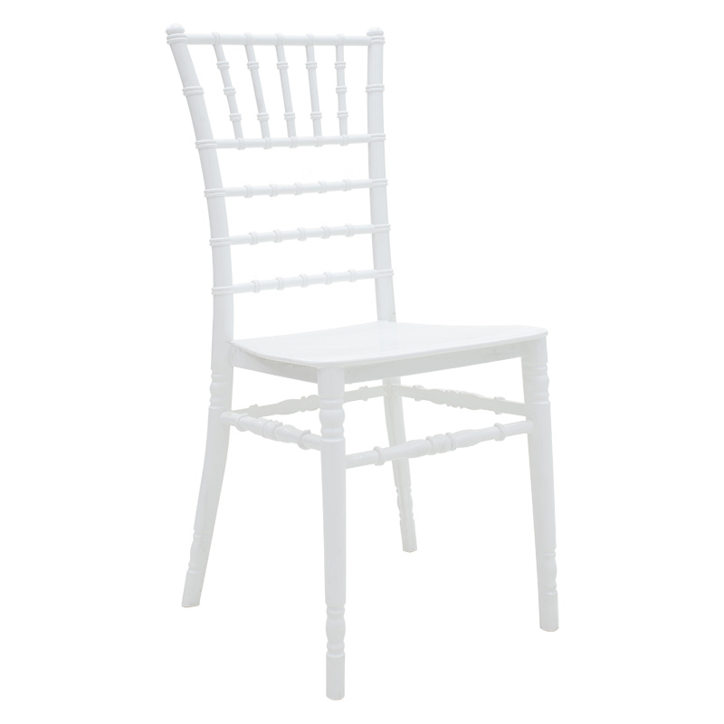 Καρέκλα catering “TIFFANY” από PP σε λευκό χρώμα 40x43x92