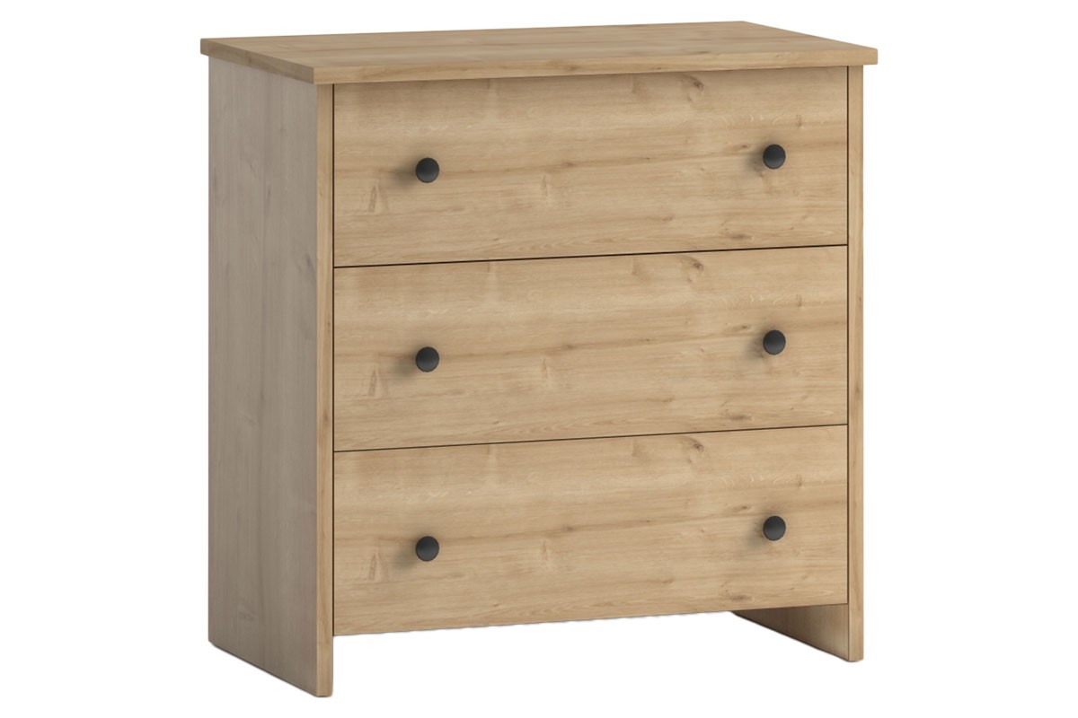Συρταριέρα “REMY” σε φυσικό χρώμα 65×38.5×67