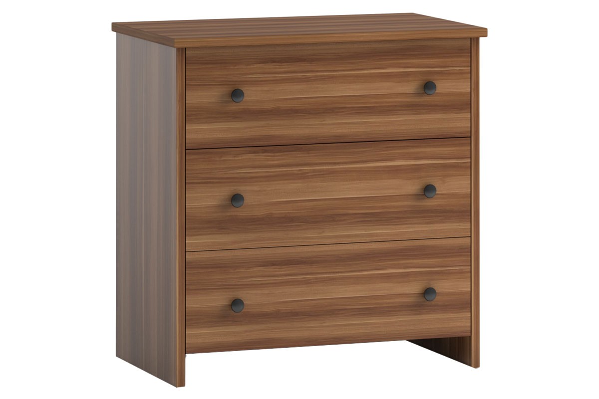 Συρταριέρα “REMY” σε καρυδί χρώμα 65×38.5×67