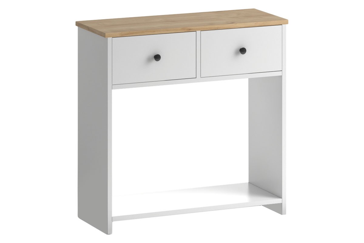 Κονσόλα “BRECKEN” σε λευκό χρώμα 90x35x90