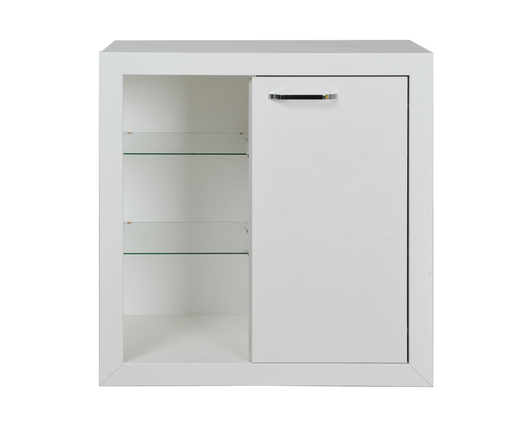 Ντουλάπι “COMMODE W85” σε χρώμα λευκό 85×42.5×90