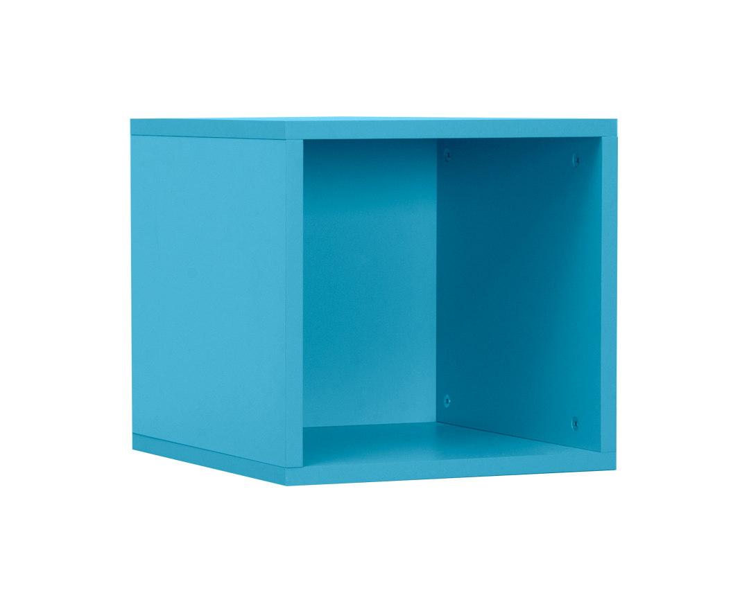 Ράφι κασέτα “NUMERO” σε χρώμα μπλε 36,5x40x35