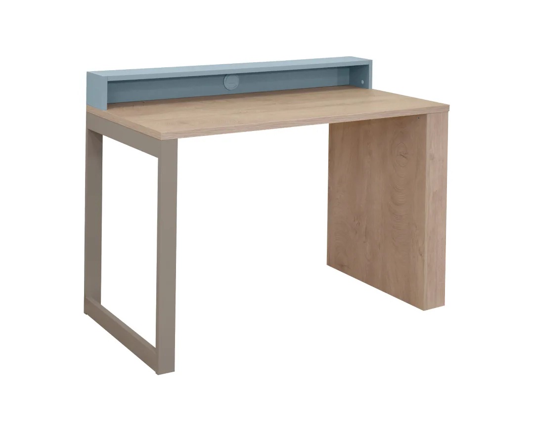 Γραφείο παιδικό “KINDER” σε χρώμα δρυς/μπλε 120x60x88